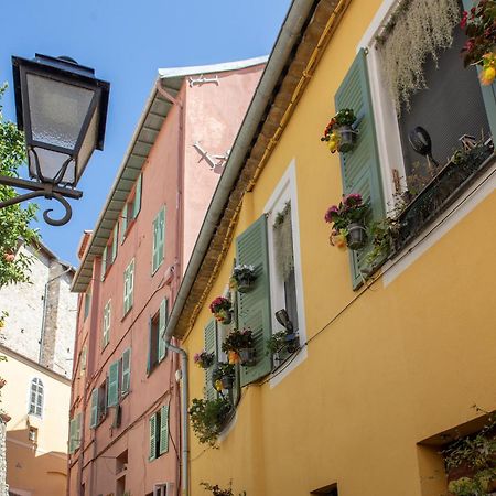 Palm Riviera - Vieille Ville De Menton - Vue Mer Exterior photo